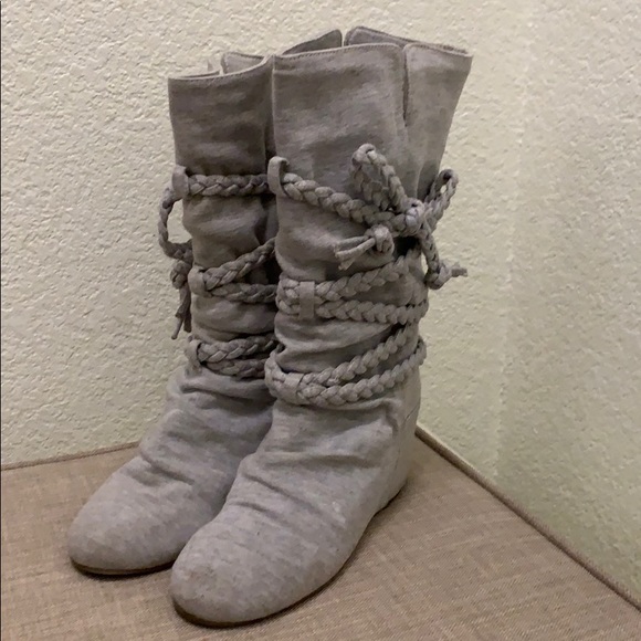 Aldo Horsfield Gray Boots - Picture 2 of 5